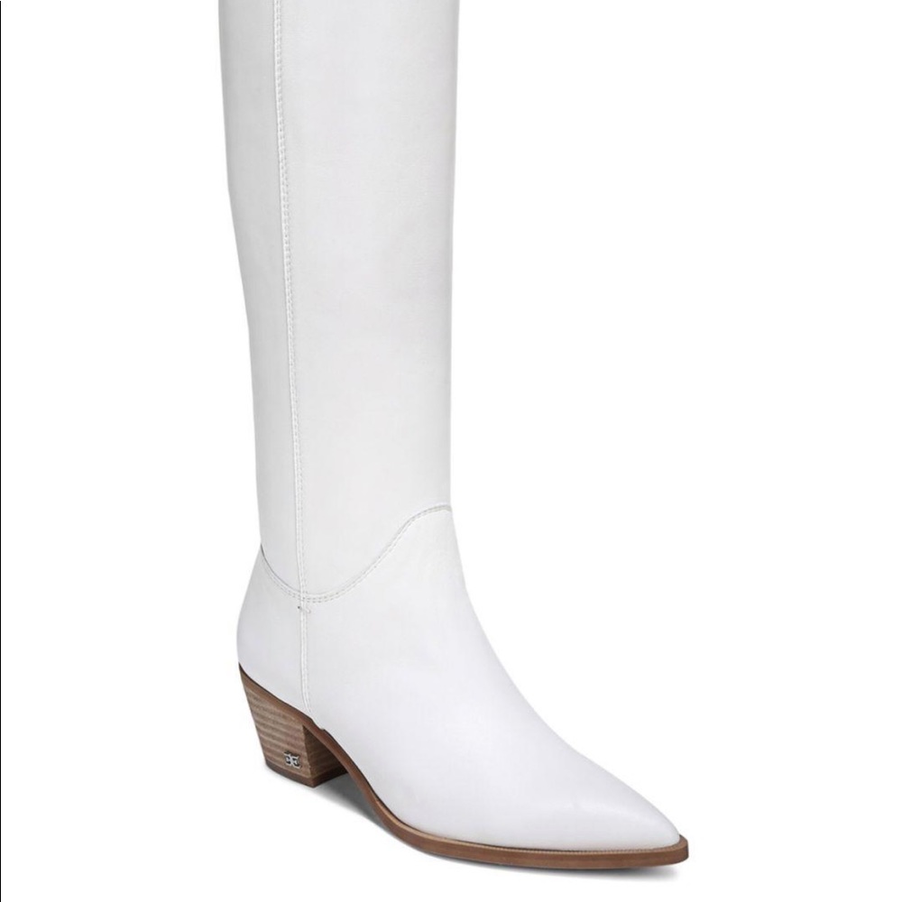 Rowena white Sam Edelman boots
